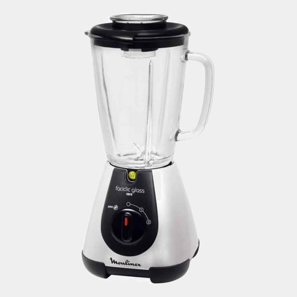 Batidora de vaso Moulinex Lm310e10 500w Crist.1,75l Gris