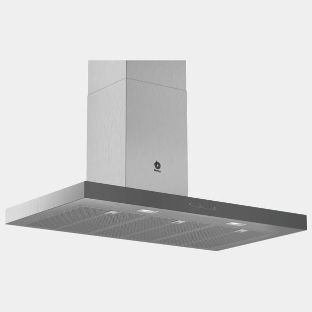 Balay 3bc097ggc campana decorativa gris antracita 90 cm