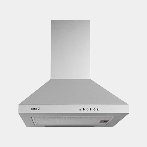 Cata V500 Inox campana decorativa de 50cm 420m3h Cata V500 Inox campana decorativa de 50cm 420m3h