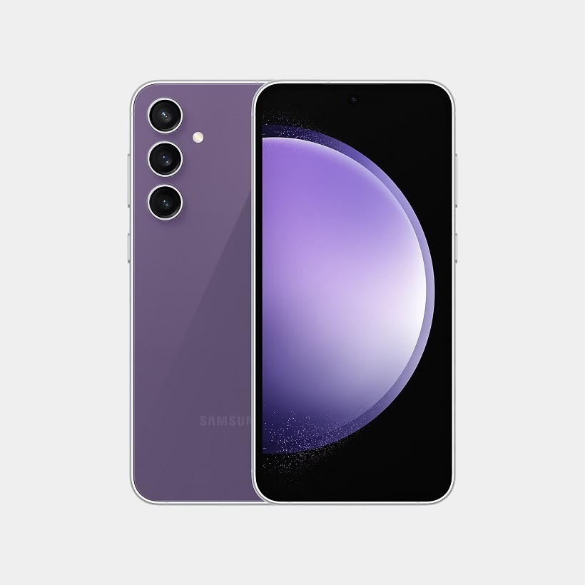 Samsung Galaxy S23 FE purple smartphone con 8G 256Gb