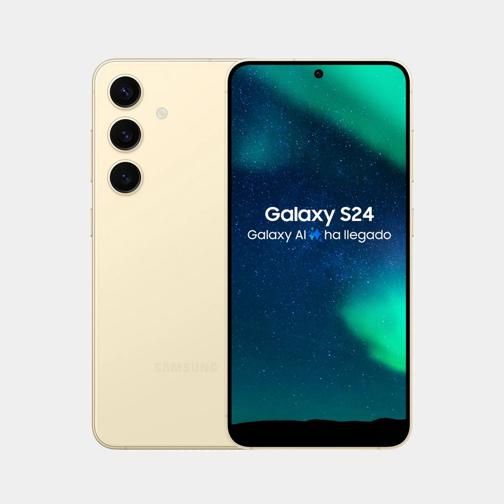 Samsung Galaxy S24 smartphone con 8Gb 256Gb Amber Yellow