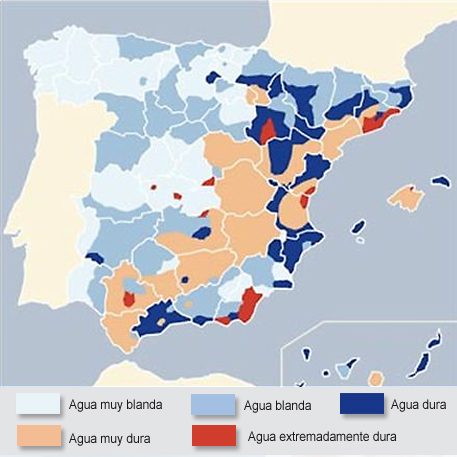 Dureza del agua para Termos electricos