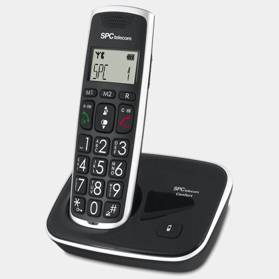 Telecom 7608 Dect T. Grande Amplificado telefono inalambrico