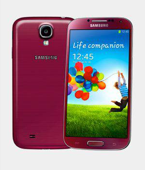 Telefono movil libre Samsung Galaxy S4 I9505 (rojo)