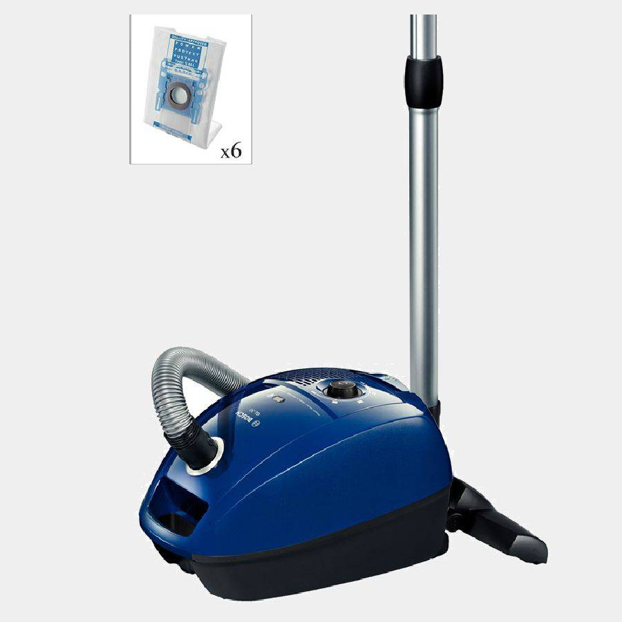 Aspirador con bolsa Bosch BGL3A117A 600w A/B/E/D 79db con 5 bolsas