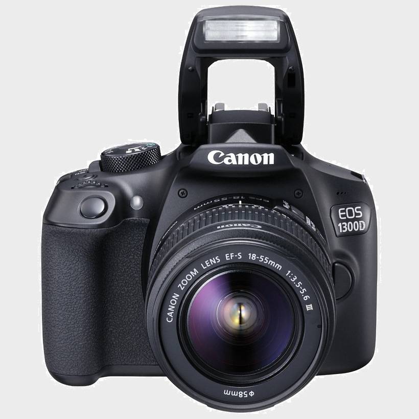 Camara reflex Canon EOS 1300 Ef-s III 18-55 18mp Wifi