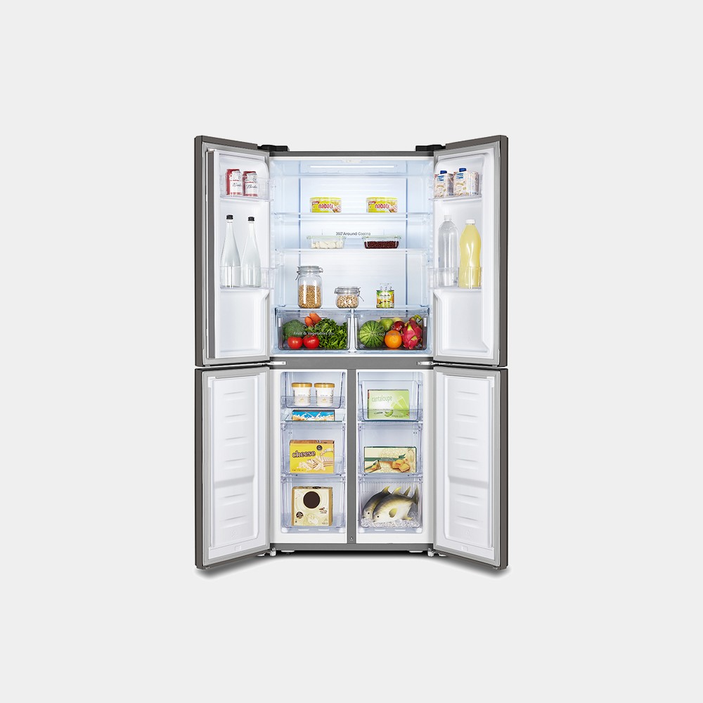 Hisense Rq515n4ac2 frigorífico americano inox 4P 181x79,4 A++