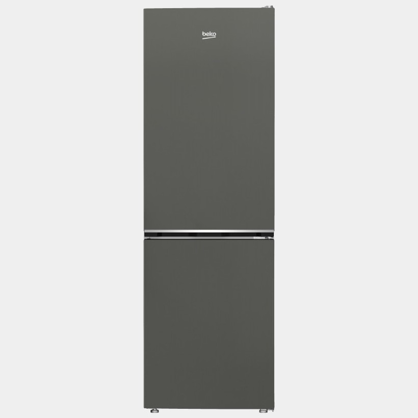 Beko B1rcne364g frigorifico combi gris 187x60 E