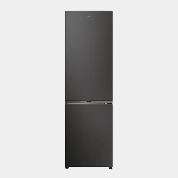 Candy Cncq2t518eb frigorifico combi inox/negro 182x55 no frost E