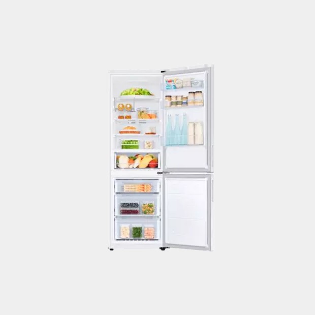 Samsung Rb33b612eww frigorifico combi blanco 185x60 no frost E