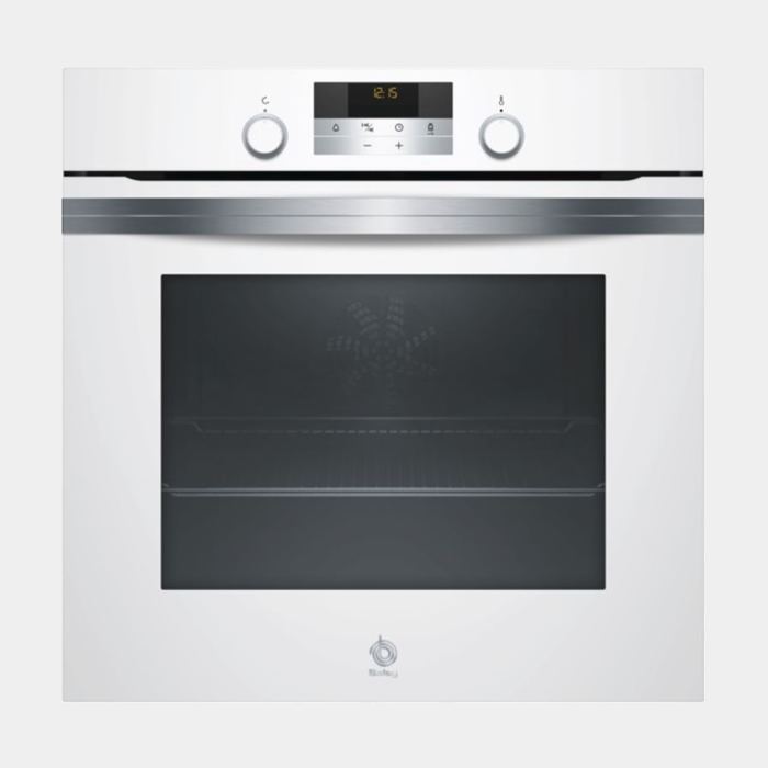 Balay 3hb5358b0 horno multifuncion cristal blanco