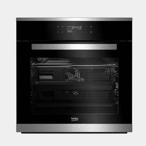 Beko Bis25500xms horno multifuncion 1 guia cristal negro