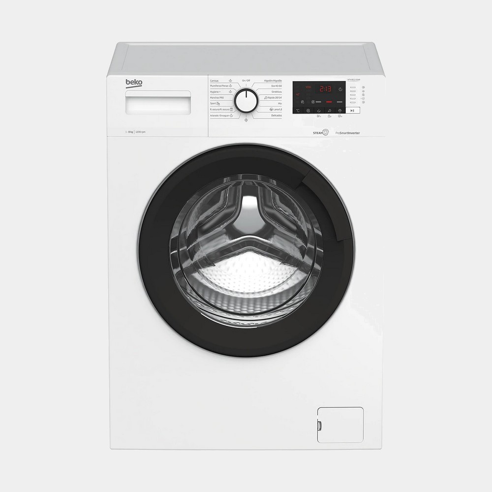 Beko Wta8612xswr lavadora de 8kg y 1200rpm C
