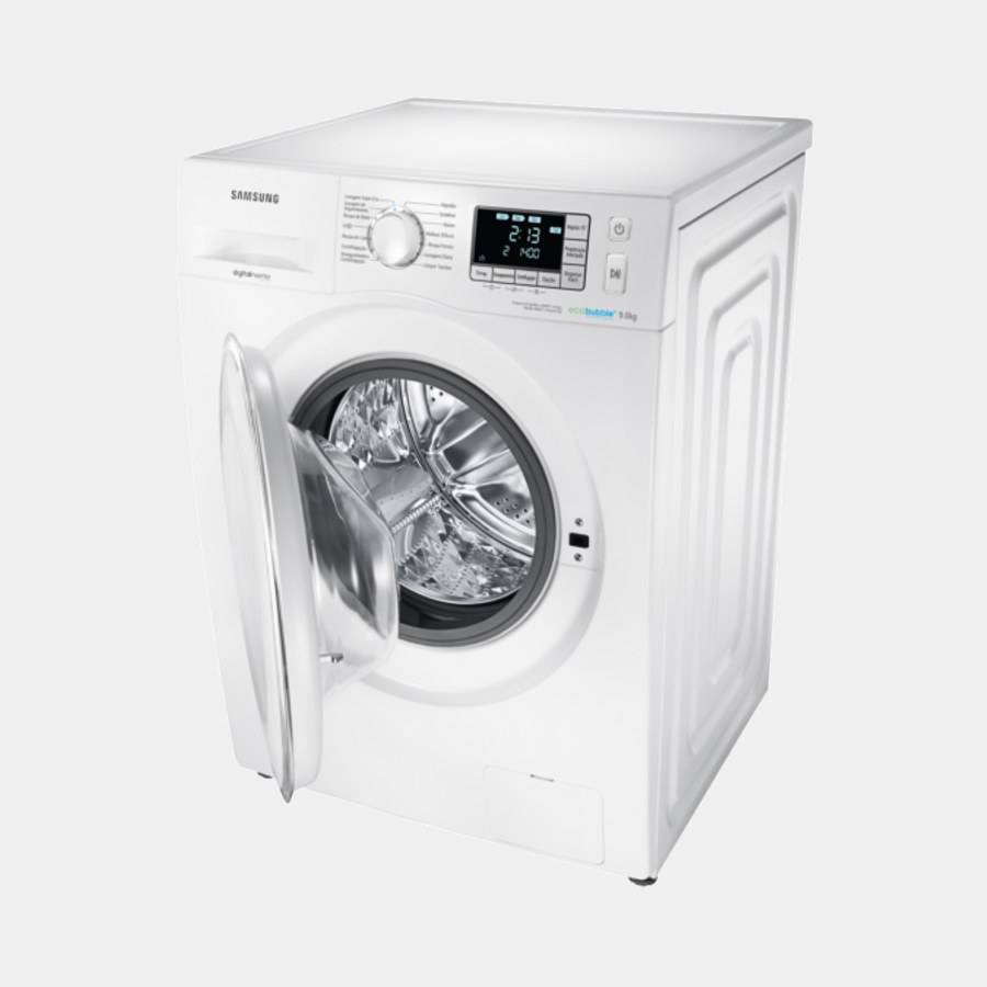 Lavadora de 9kg Samsung WF90F5E5U4W 1400r  Bubble