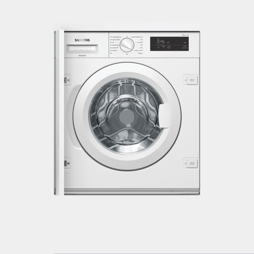 Siemens Wi12w324es lavadora integrable de 7kg 1200rpm C