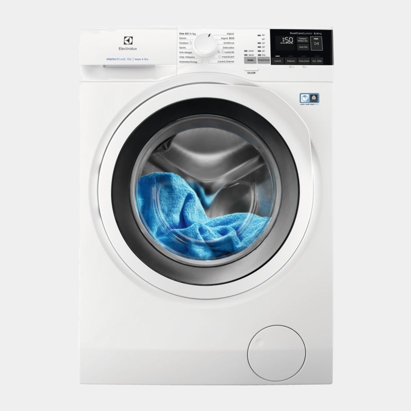 Electrolux Ew7w4862lb lavasecadora de 8kg y 6kg 1600rpm