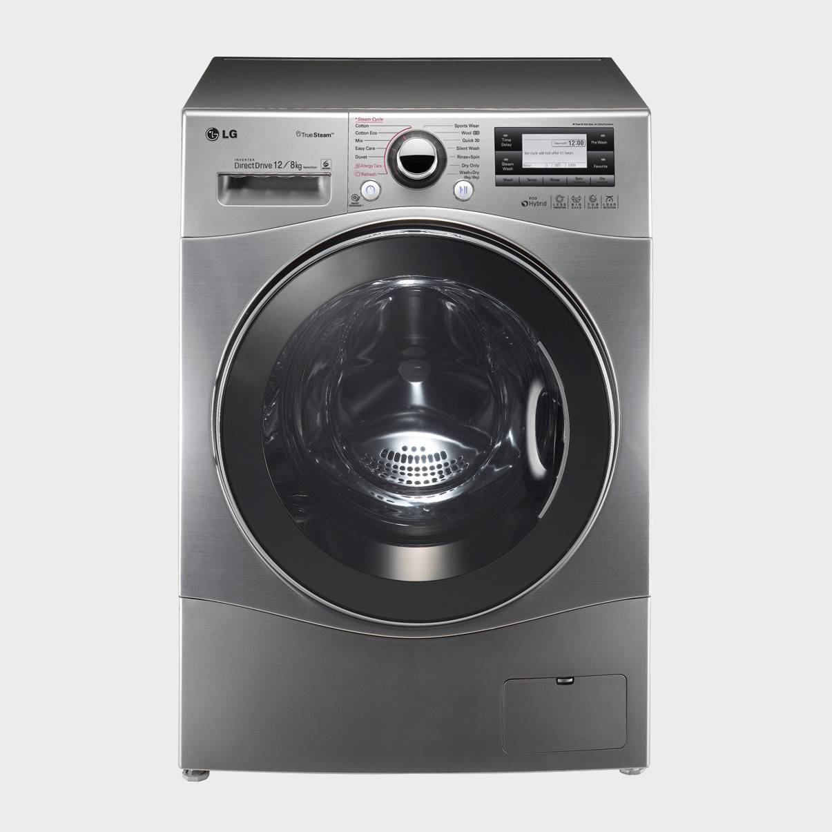 LG Fh695bdh6n lavasecadora 12kg 8kg 1600 rpm inox