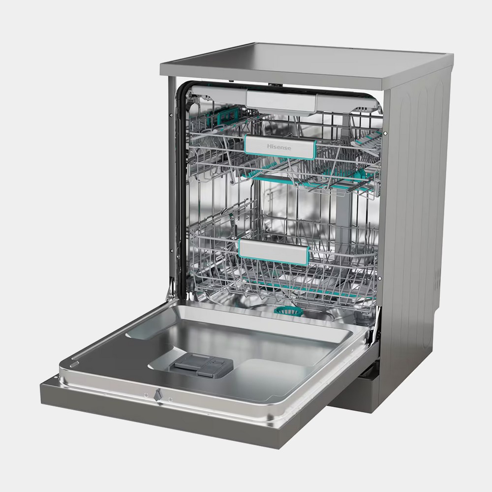 Hisense Hs673a90x lavavajillas inox 3 bandeja A
