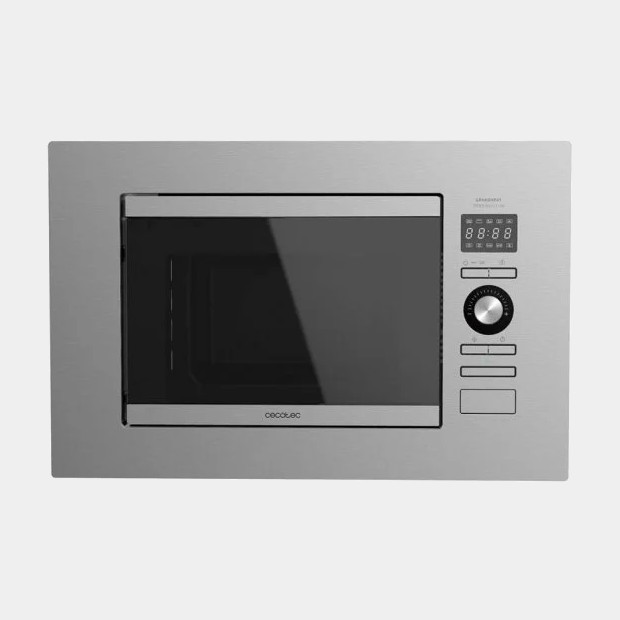 Cecotec Grandheat 2550 01400  Microondas integrable inox 25ls
