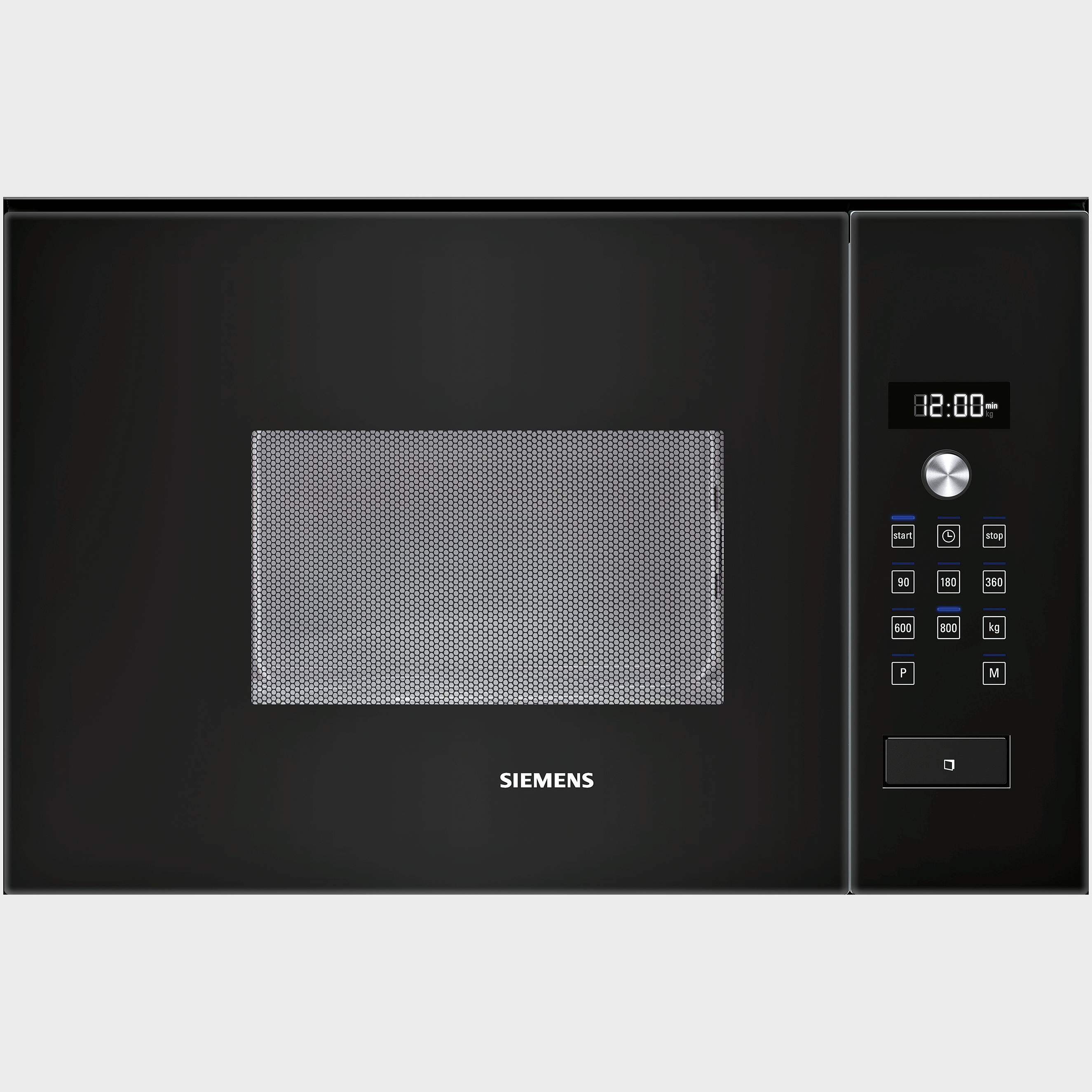 Siemens HF15M764 negro inox microondas integrable de 20 ls