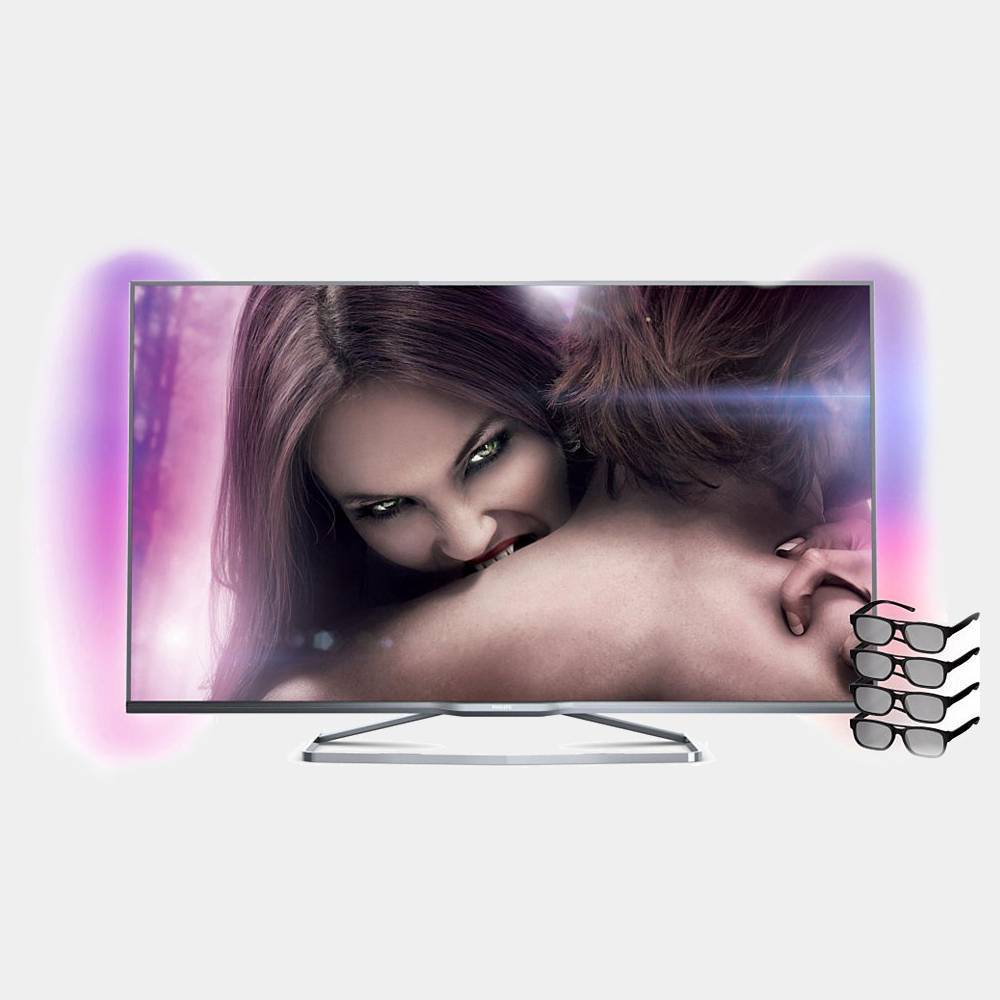 Televisor LED 3D Philips 42Pfk7109/12 600pmr Stv con Ambilight