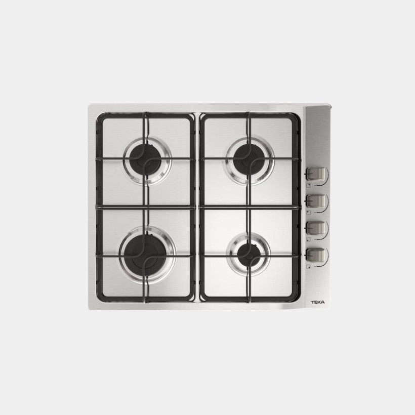 Teka E60.3 40 placa de gas butano inox 4 fuegos 112620030