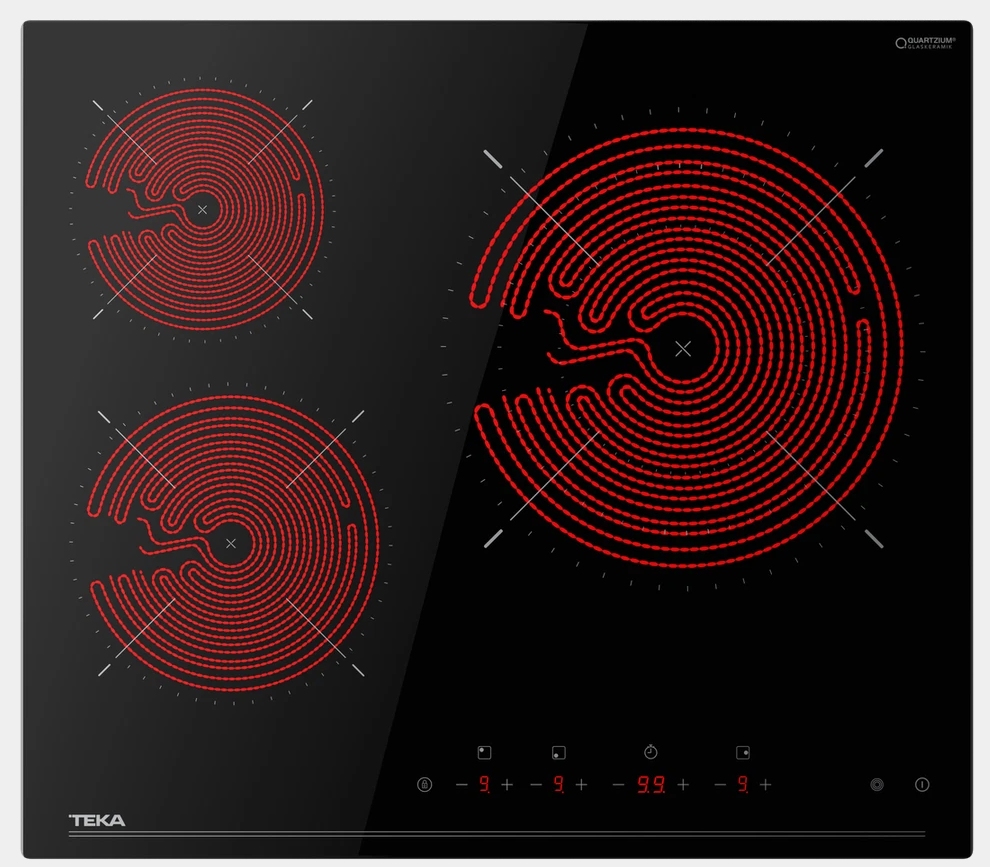 Teka Tbc63120 placa vitroceramica de 3 fuegos 30cm
