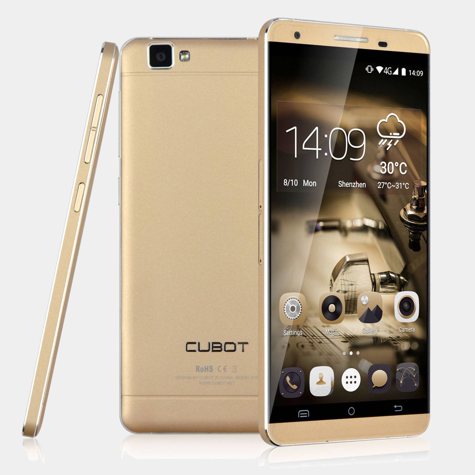 Teléfono Cubot X15 oro 2Gb 16gb 5,5 Full HD