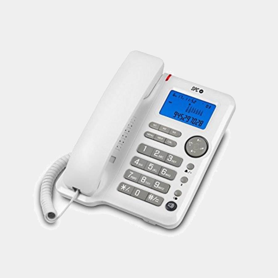 Telefono Telecom 3608b Bipieza Sobremesa blanco