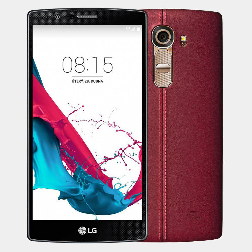 Telefono Libre LG G4 cuero rojo 32Gb H815 5.5