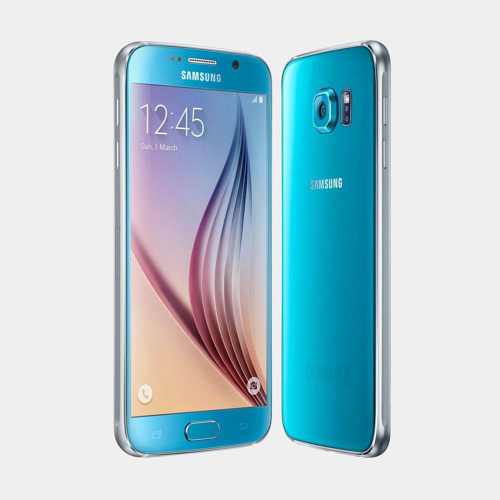 Telefono Libre Samsung S6 azul 32gb 5.1 G920