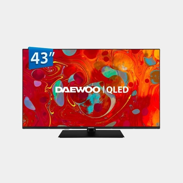 Daewoo 43dm75qv televisor QLED 4K Smart  Vidaa E